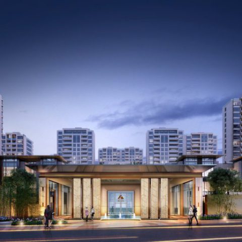 融信鉑灣別墅區(qū)地下車(chē)庫(kù)除濕